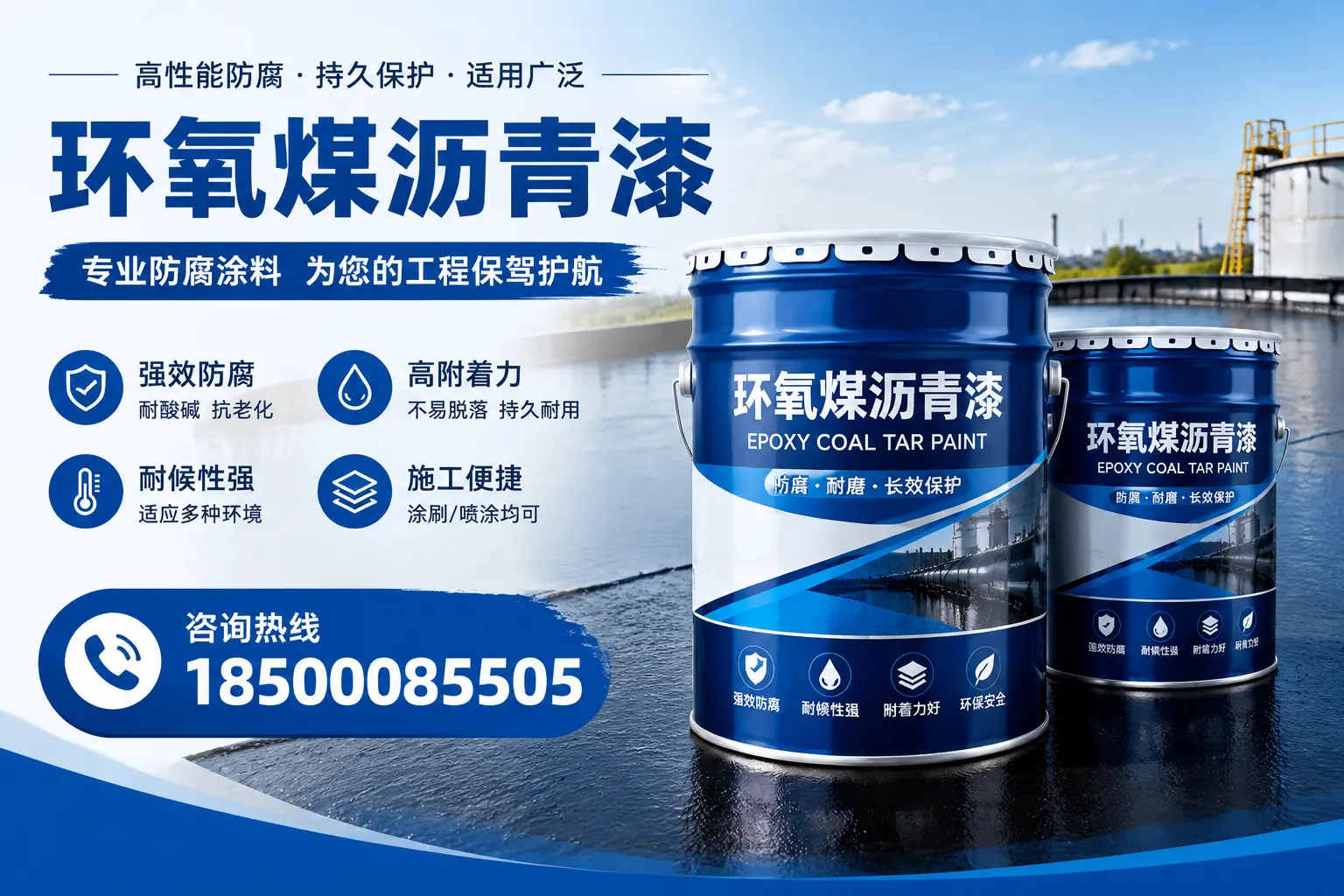 环氧煤沥青漆与其他漆类的比较，定西用户的选择依据