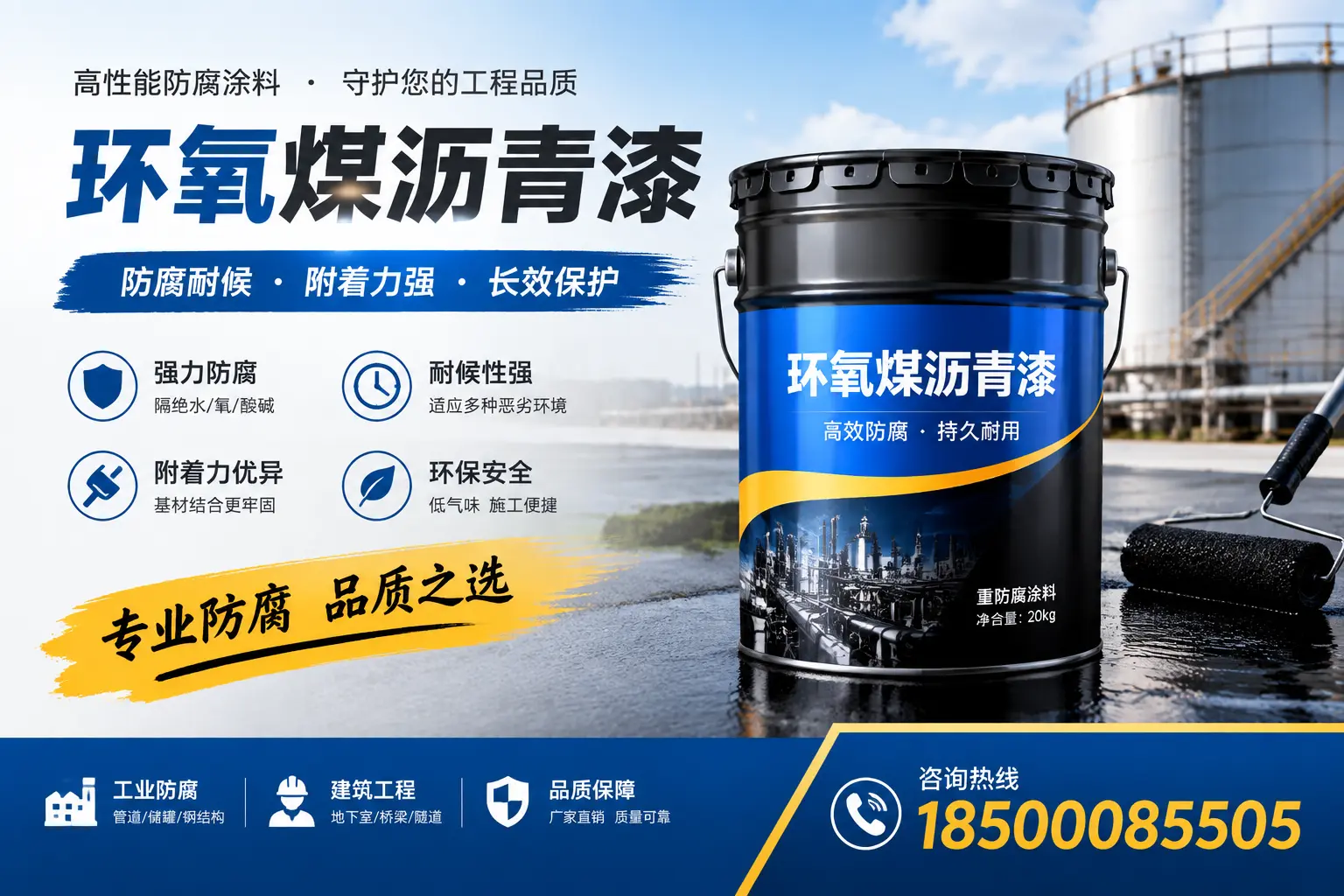 如何选择适合的环氧煤沥青漆？定西市场选型指南